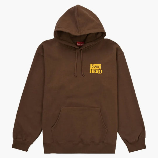 Supreme Antihero Hooded Sweatshirt (ss22) Brown