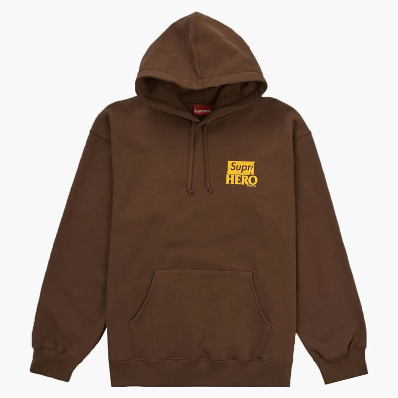 Supreme Antihero Hooded Sweatshirt (ss22) Brown