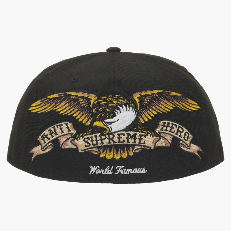 Supreme Antihero New Era 59fifty Fitted Cap Black