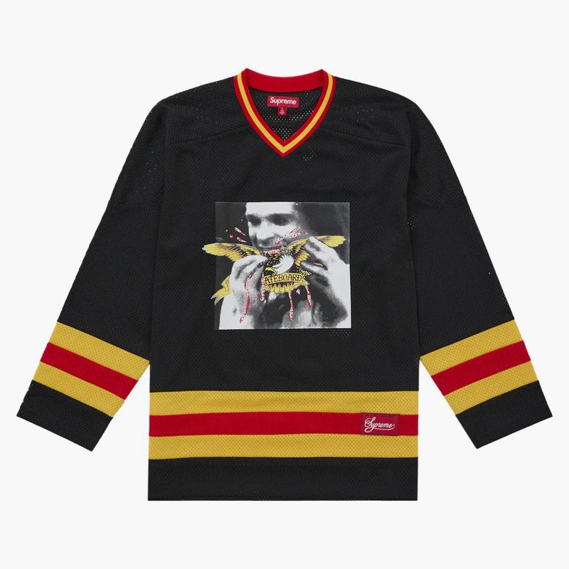 Supreme Antihero Ozzy Hockey Jersey Black