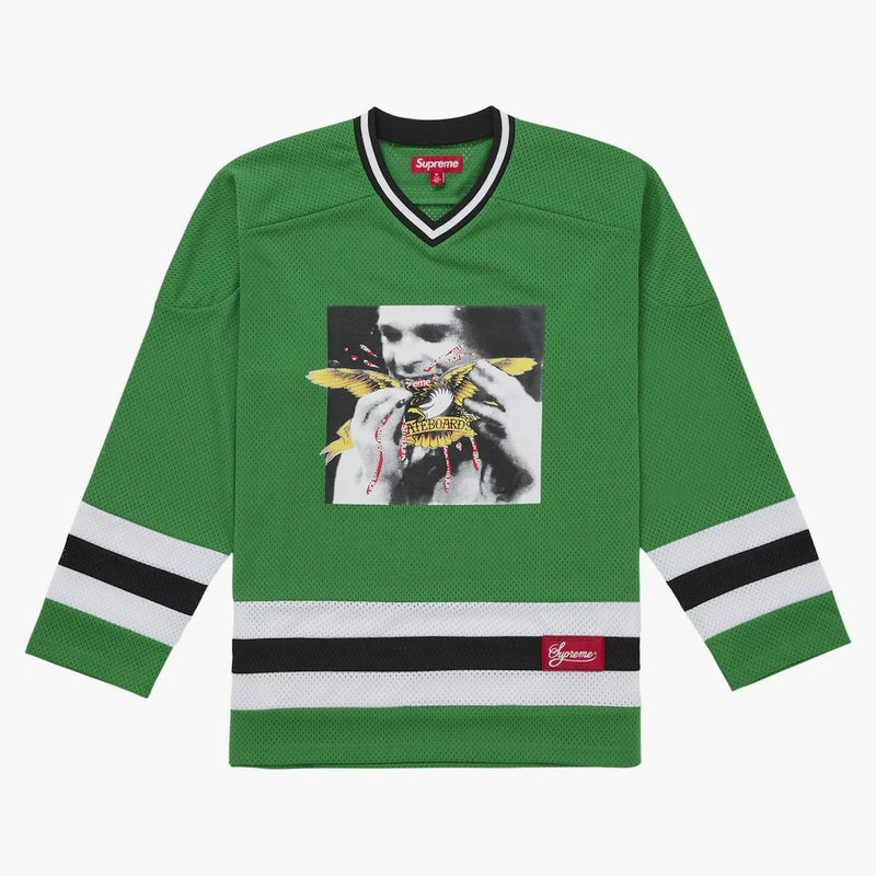 Supreme Antihero Ozzy Hockey Jersey Green