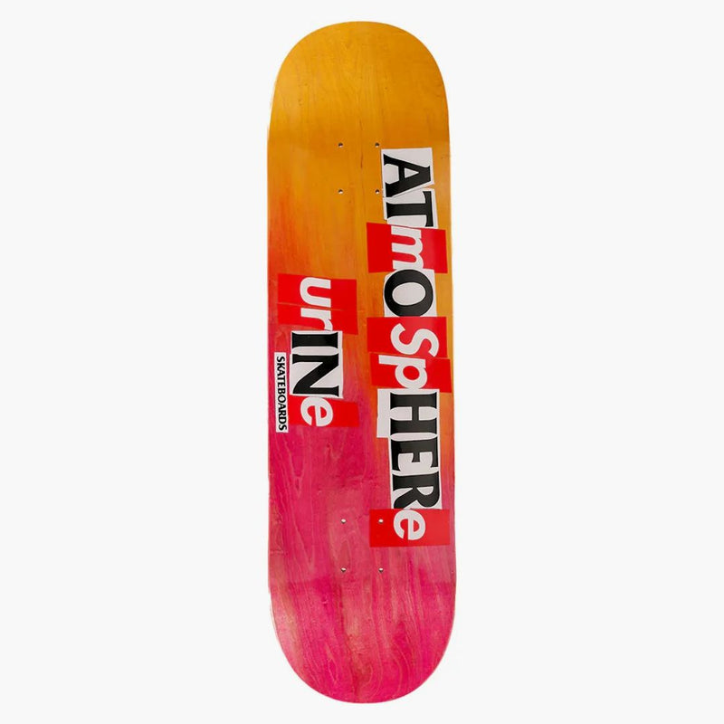 Nejvyšší antihero skateboard paluba růžová/žlutá