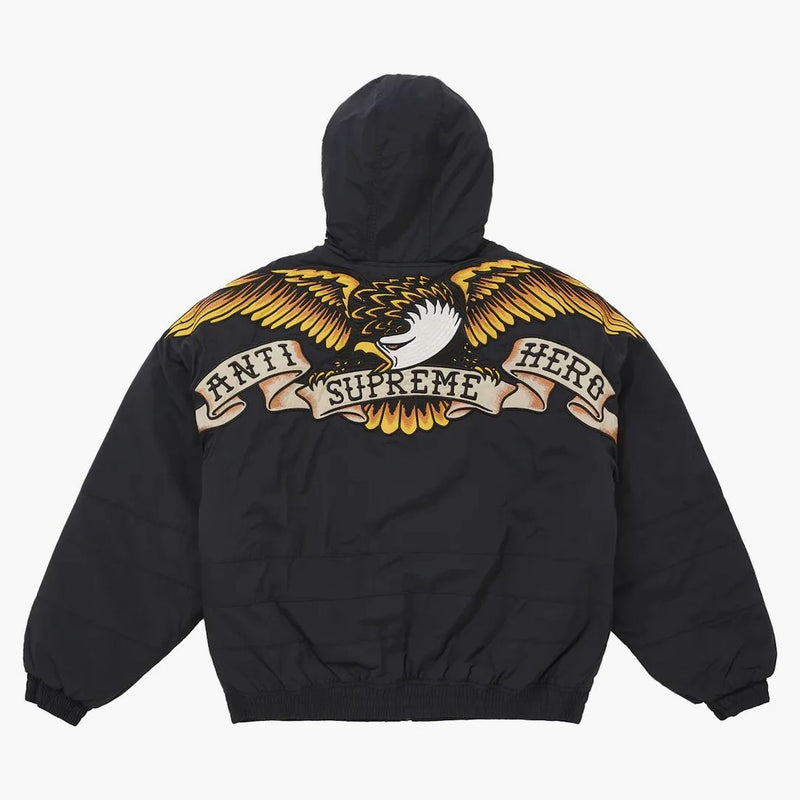 Supreme Antihero Stadium Jacket Black