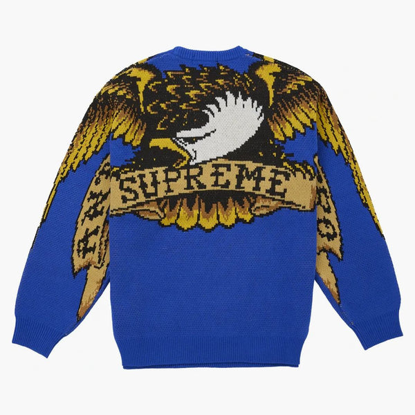 Supreme Antihero Sweater Blue