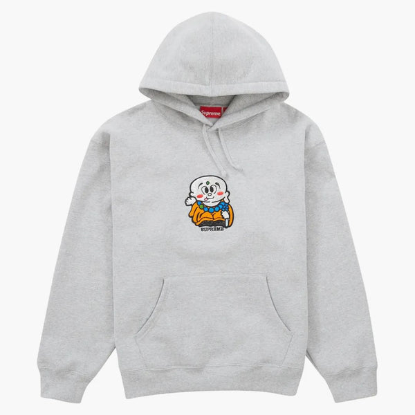 Supreme Aoi Buddha Hooded Sweatshirt Heather Grey