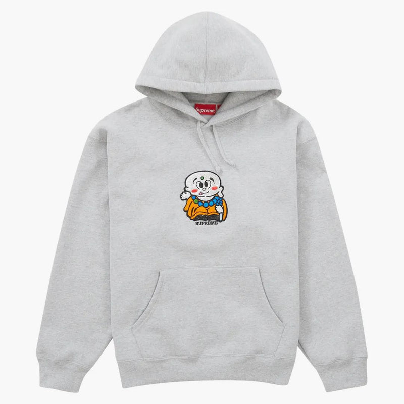 Nejvyšší aoi buddha kapucí mikina Heather šedá