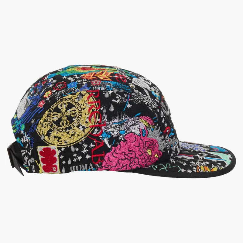Supreme Aoi Embroidered Camp Cap Black