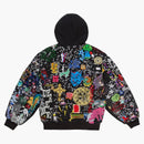 Supreme Aoi Embroidered Hooded Work Jacket Black