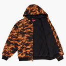 Supreme Aoi Embroidered Hooded Work Jacket Flames