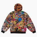 Supreme Aoi Embroidered Hooded Work Jacket Flames