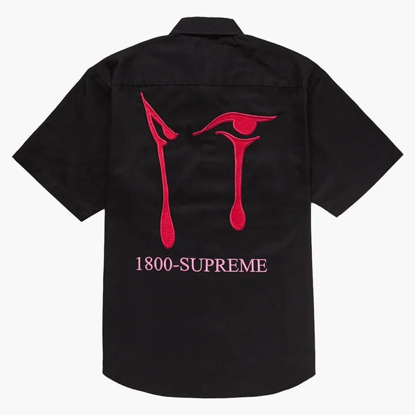 Supreme Aoi Eyes s/s arbetsskjorta svart