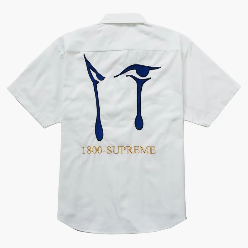 Supreme Aoi Eyes S/S Work Shirt White