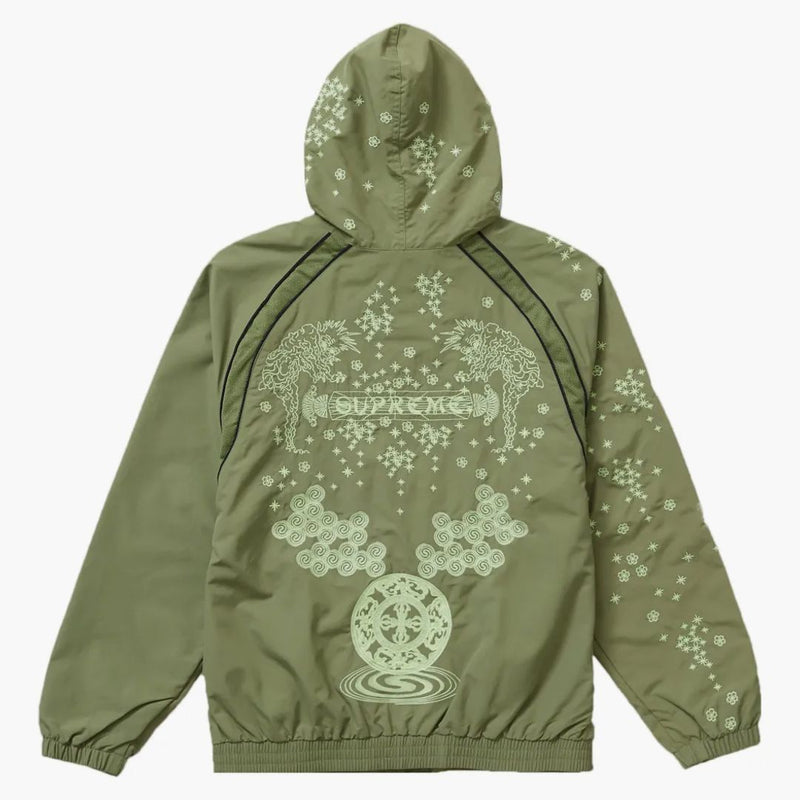 Supreme Aoi Glow-in-the-Dark Giacca da pista Olive