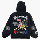 Supreme Aoi Hooded Work Jacket svart