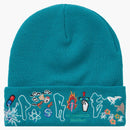 Supreme Aoi Icons Beanie Dark Aqua