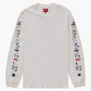 Supreme aoi icons l/s top white