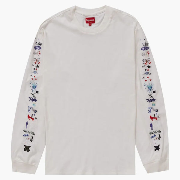 Supreme Aoi Icons l/s Top White