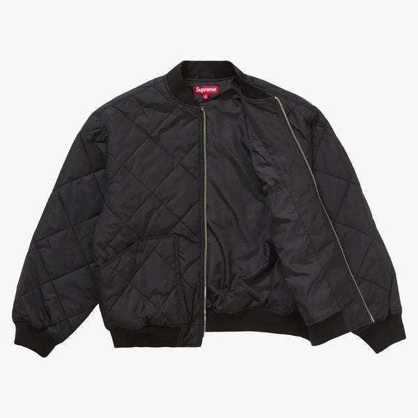 Supreme Aoi quiltad arbetsjacka svart