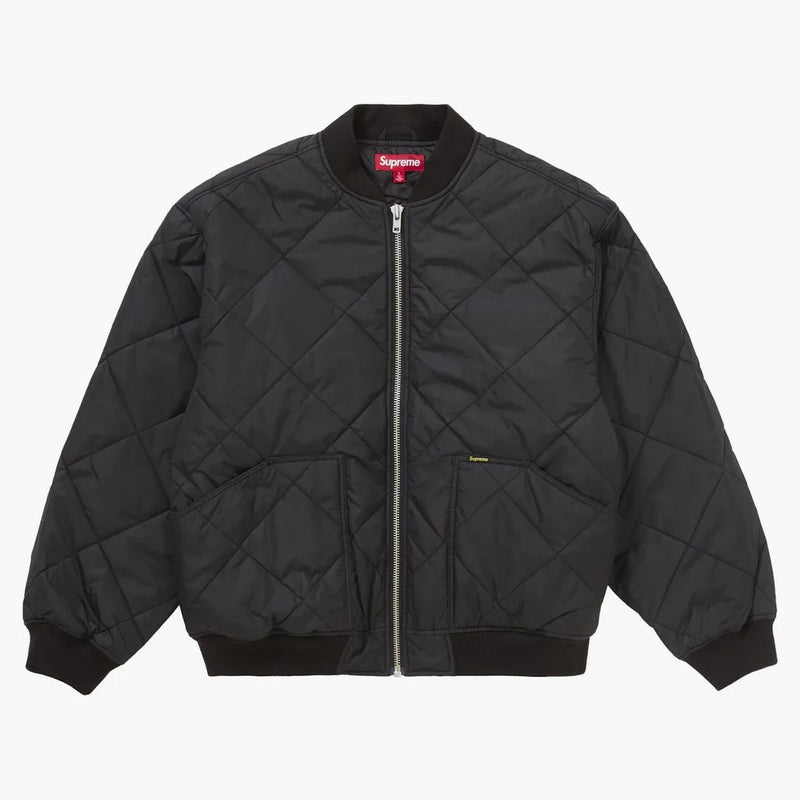 Supreme Aoi quiltad arbetsjacka svart