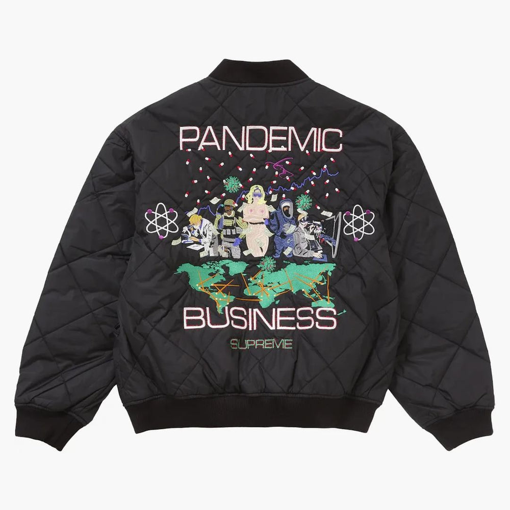 ジャケット・アウター supreme AOI Quilted Work Jacket SupremeAOIQuiltedWorkJacketBla