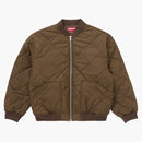 Supreme Aoi Quilted Work Jacket Brown