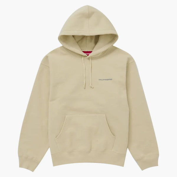 Supreme Aoi staplad huva tröja mörk naturlig