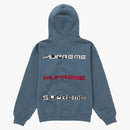 Supreme Aoi Stacked Hooded Sweatshirt Slate