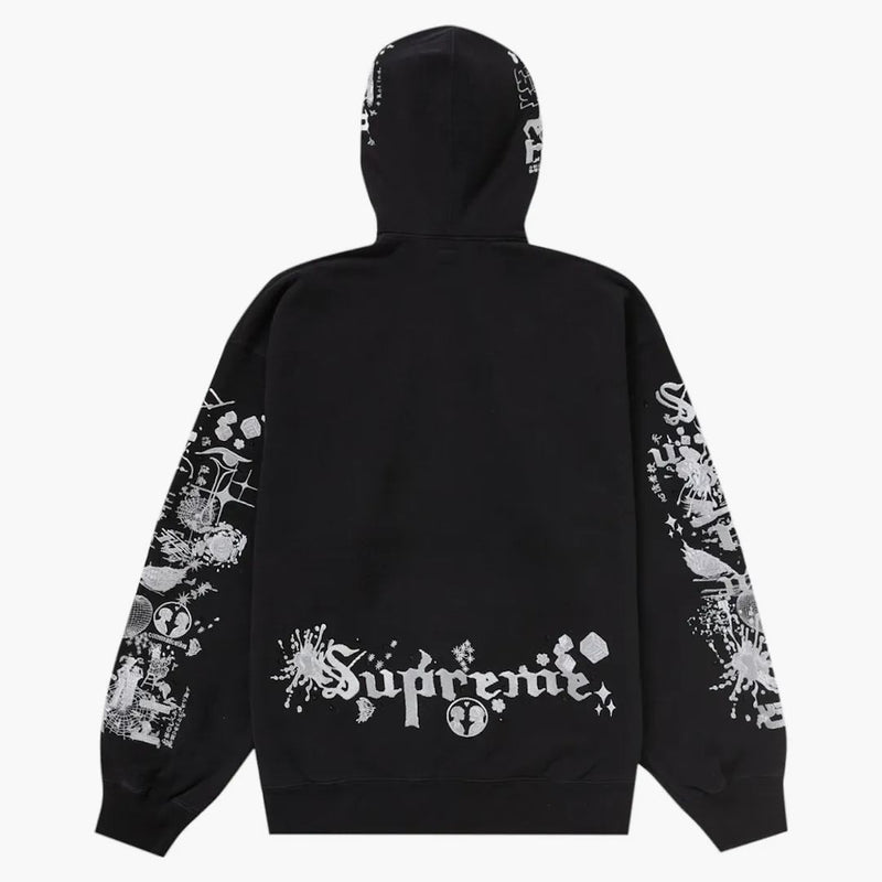 Supreme Aoi Zip Up Hooded Sweatshirt Black