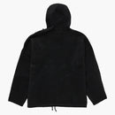 Supreme Accent Brushed Zip Up Hooded Sweater Black