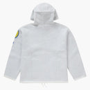 Najwyższy akcent szczotkowane z kapturem sweter z kapturem biały