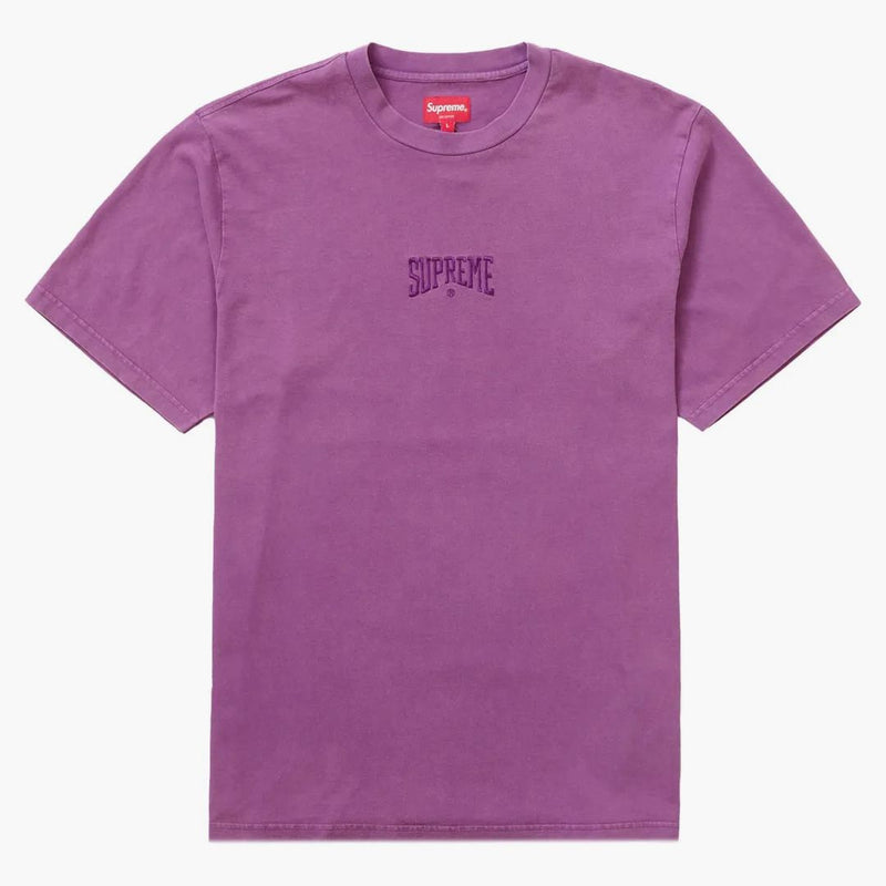 Supreme Acid Wash S/s Top Plum