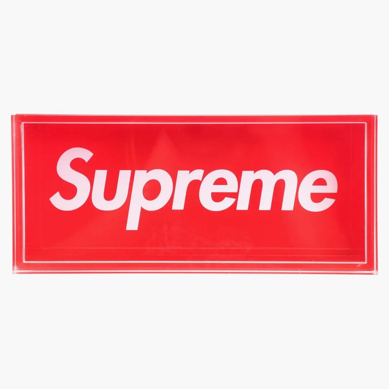 Supreme Acrylic Lucite Box Red