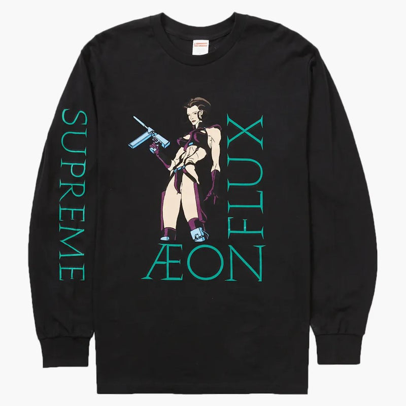 Supreme Aeon Flux L/s Tee Black