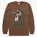 Supreme Aeon Flux L/s Tee Brown