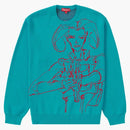 Supreme aeon flux sweater cyan