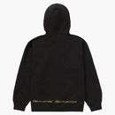 Nejvyšší aeon flux zip nahoru mikina s kapucí černou