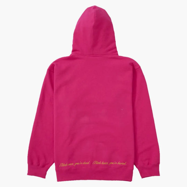 Nejvyšší aeon flux zip nahoru kapucí mikina fuchsia