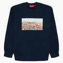 Supreme Aerial Crewneck Navy