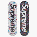 Supreme Airbrushed Floral Skateboard Deck Black/White Set