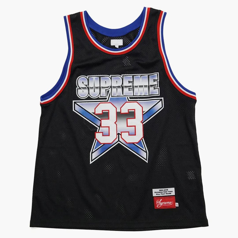 Supreme All Star Basketball Jersey Black