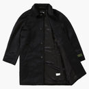 Supreme Alpaca Overcoat Black