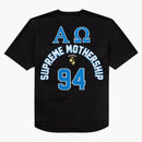 Supreme Alpha Omega Baseball Jersey Black