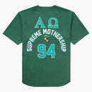Supreme Alpha Omega Baseball Jersey Green