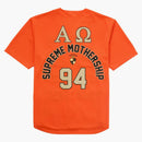 Supreme Alpha Omega Baseball Jersey Orange
