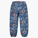 Nejvyšší abeceda Silk Pant Navy