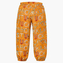 Nejvyšší abeceda hedvábné kalhoty oranžové