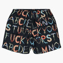 Högsta alfabetet vatten kort svart