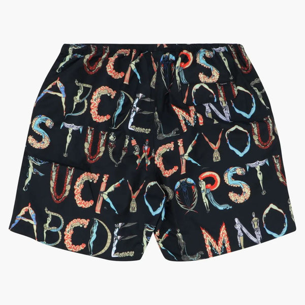 Supreme Alphabet Water Short Black