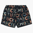 Högsta alfabetet vatten kort svart