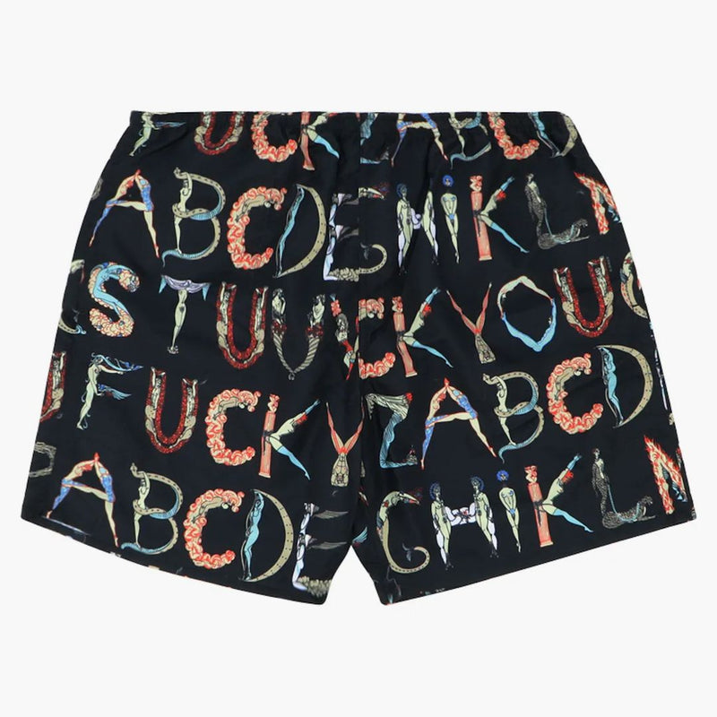 Supreme Alphabet Water Short Black
